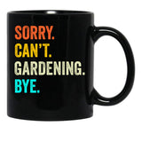 Funny Gardening Cute Gardening Gardening Mom Da Husband Black Coffee Mug, Gift Coffee Mug - Black