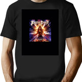 Funny Gift Band Psychedelic Metal Rock Retro Wave 785 T-Shirt - Black