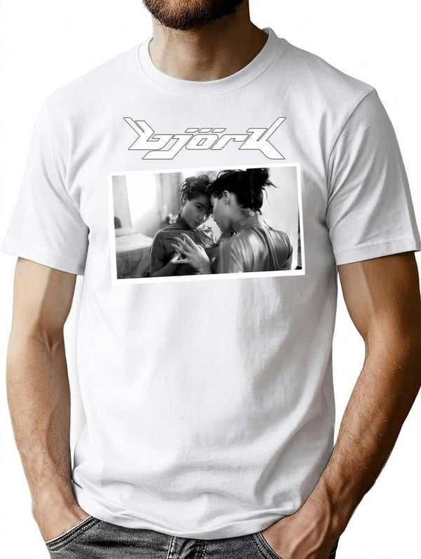 Funny Gift Bjrk Record Producer Dj Gumundsdttir Cute Gifts T-Shirt - White