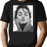 Funny Gift For Cindy Crawford Vintage Photograp T-Shirt - Black