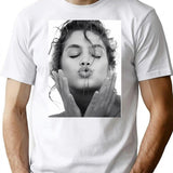 Funny Gift For Cindy Crawford Vintage Photograp T-Shirt - White