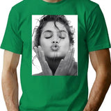 Funny Gift For Cindy Crawford Vintage Photograp T-Shirt - Green
