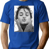 Funny Gift For Cindy Crawford Vintage Photograp T-Shirt - Blue