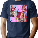 Funny Gift For Dream Of Jeannie Retro Vintage T-Shirt - Navy