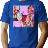Funny Gift For Dream Of Jeannie Retro Vintage T-Shirt - Blue