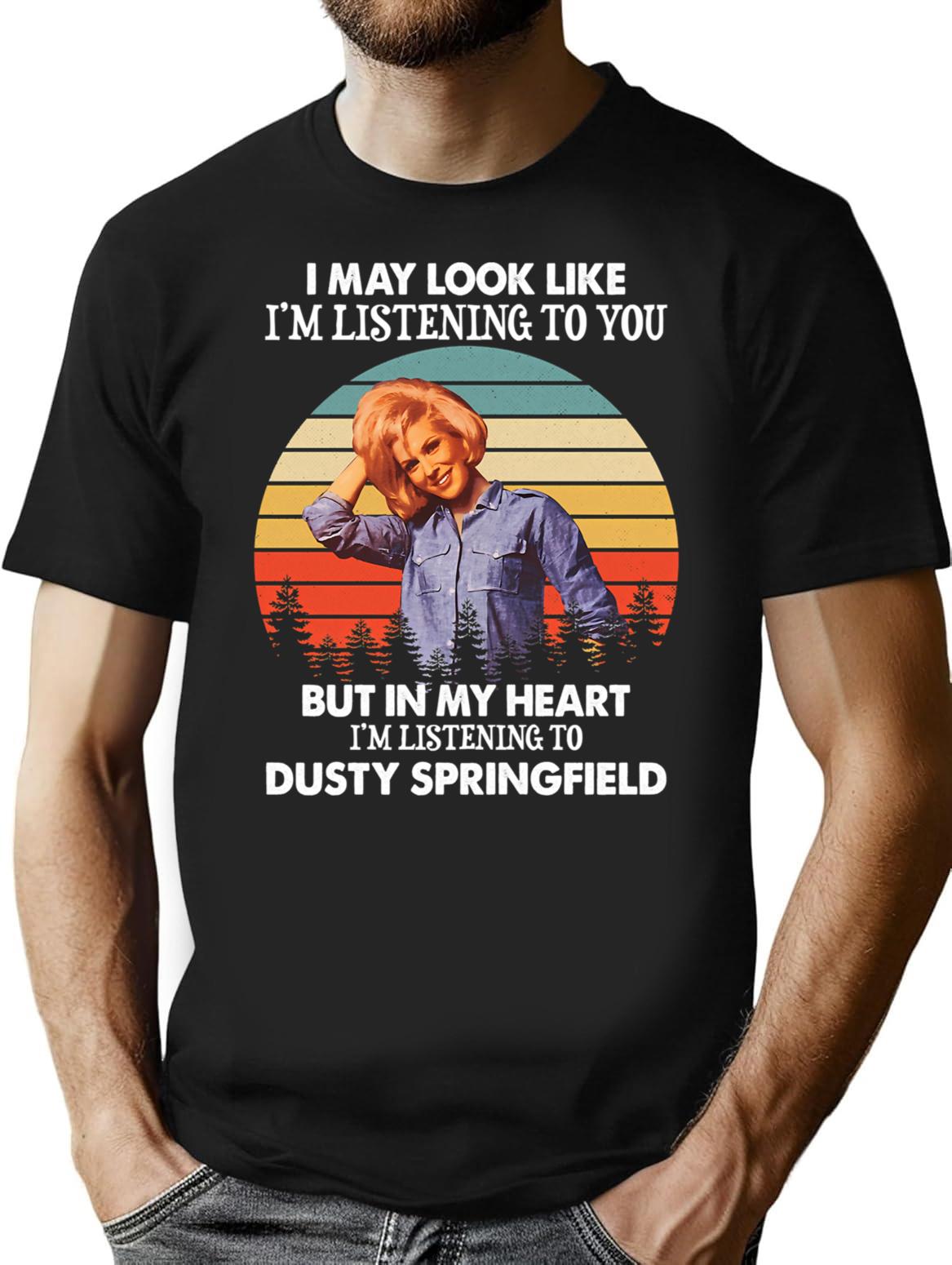 Funny Gift For Dusty Springfield Gifts For Halloween T-Shirt - Black