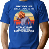 Funny Gift For Dusty Springfield Gifts For Halloween T-Shirt - Blue