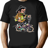 Funny Gift For Fantasio Spirou Retro Vintage T-Shirt - Black