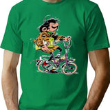Funny Gift For Fantasio Spirou Retro Vintage T-Shirt - Green