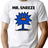 Funny Gift For Mr Sneeze Retro Vintage T-Shirt - White