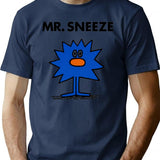 Funny Gift For Mr Sneeze Retro Vintage T-Shirt - Navy