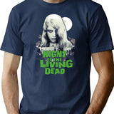 Funny Gift For Night Of The Living Dead Retro Vintage T-Shirt - Navy
