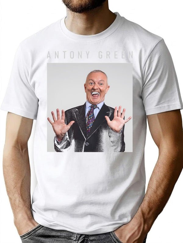 Funny Gift For Purple Antony Green Vintage Photograp T-Shirt - White