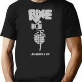 Funny Gift For Rixe Les Nerfs A Vif Punk Retro Vintage T-Shirt - Black