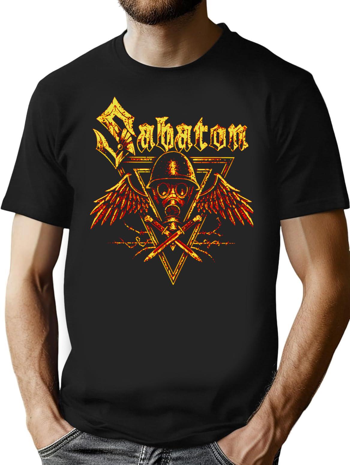 Funny Gift For Sabaton Rancid Vintage Photograp T-Shirt - Black