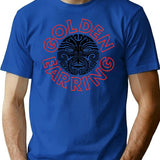 Funny Gift Golden Earring Cute Gifts T-Shirt - Blue