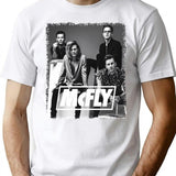 Funny Gift Mcfly Band Art Vintage T-Shirt - White