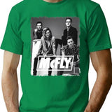 Funny Gift Mcfly Band Art Vintage T-Shirt - Green