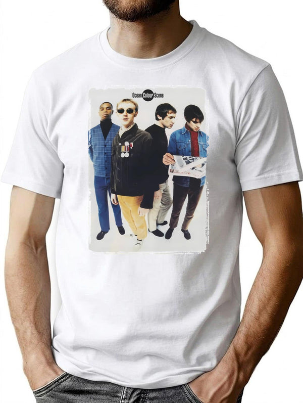 Funny Gift Ocean Colour Scene Cute Gifts T-Shirt - White
