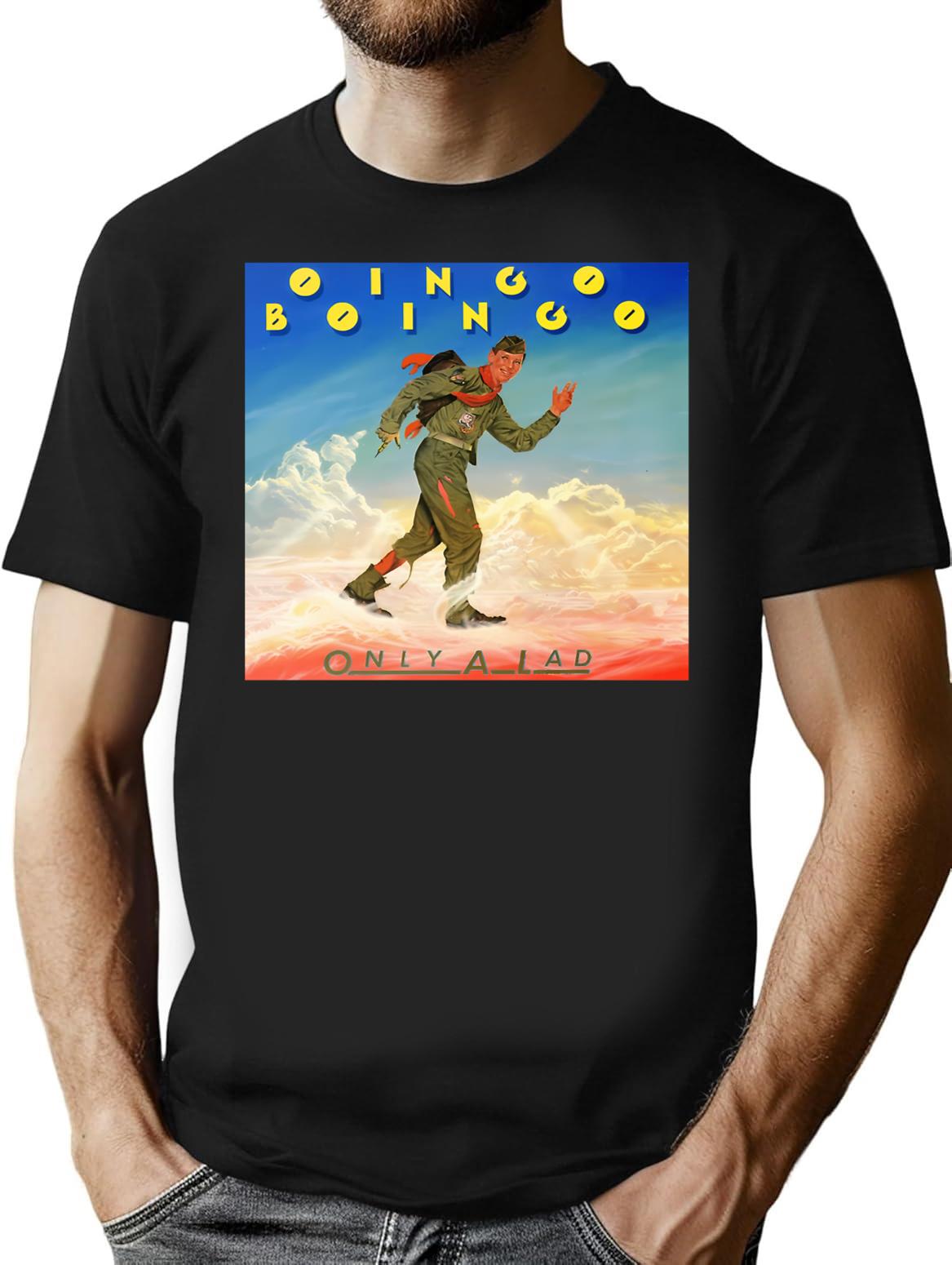 Funny Gift Oingo Boingo Only A Lad Cute Gifts T-Shirt - Black