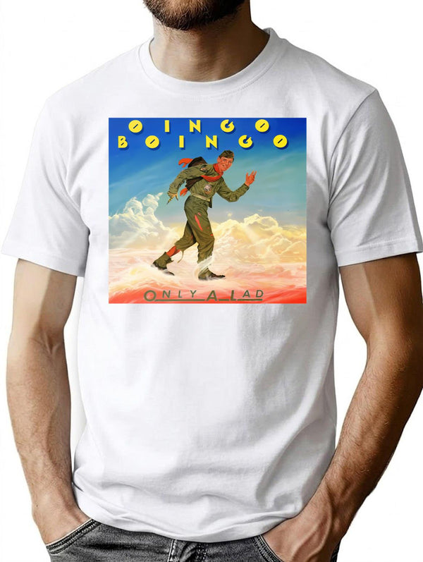 Funny Gift Oingo Boingo Only A Lad Cute Gifts T-Shirt - White
