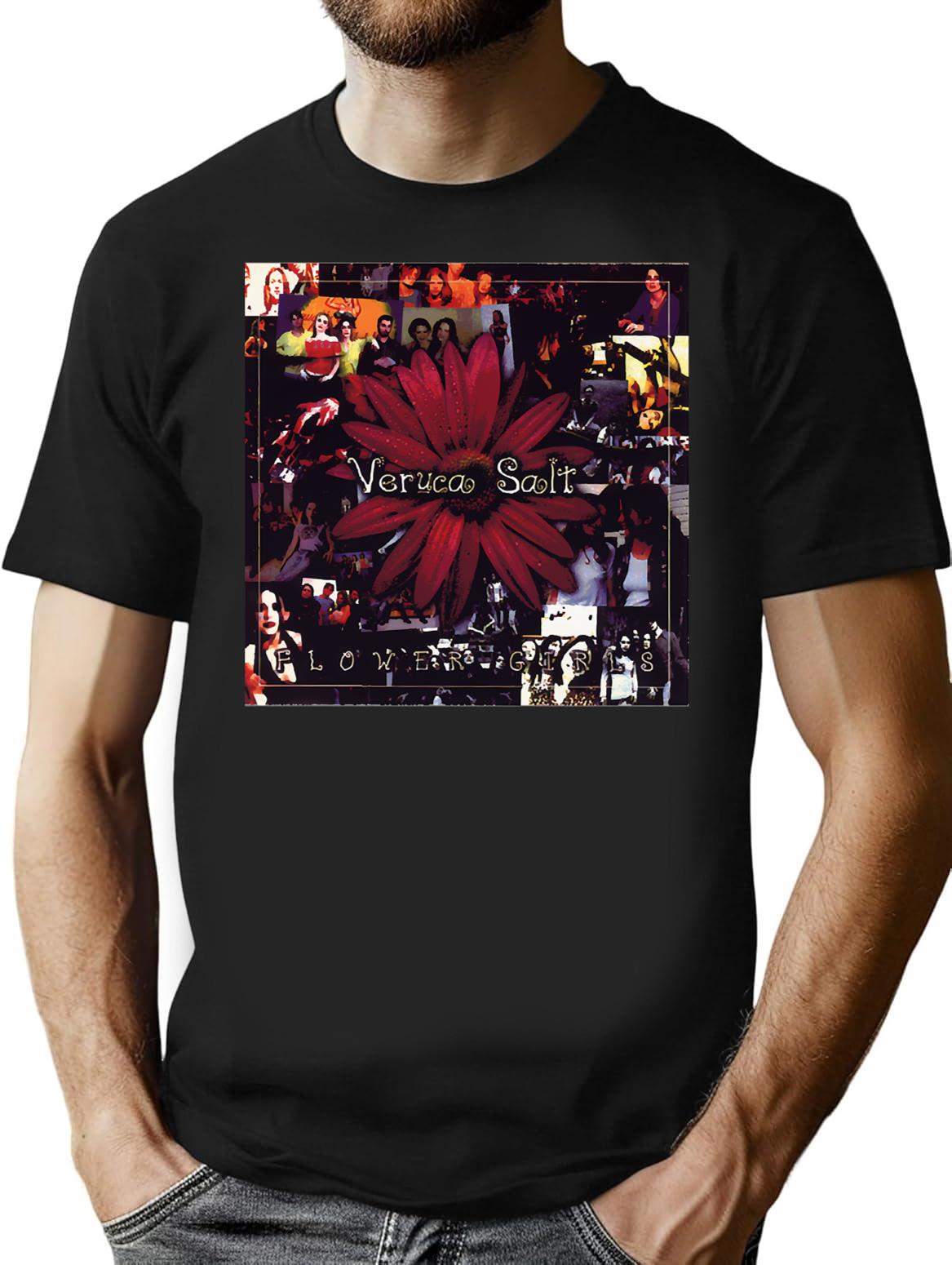 Funny Gift Veruca Grunge Salt Retro Wave T-Shirt - Black