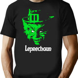 Funny Gifts Boy Girl Leprechaun Retro Vintage T-Shirt - Black