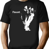 Funny Gifts Boys Girls Faust Painting T-Shirt - Black