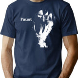 Funny Gifts Boys Girls Faust Painting T-Shirt - Navy