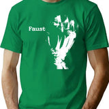 Funny Gifts Boys Girls Faust Painting T-Shirt - Green