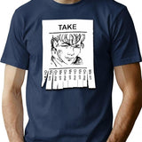Funny Gifts Boys Girls Take On Me T-Shirt - Navy
