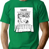 Funny Gifts Boys Girls Take On Me T-Shirt - Green