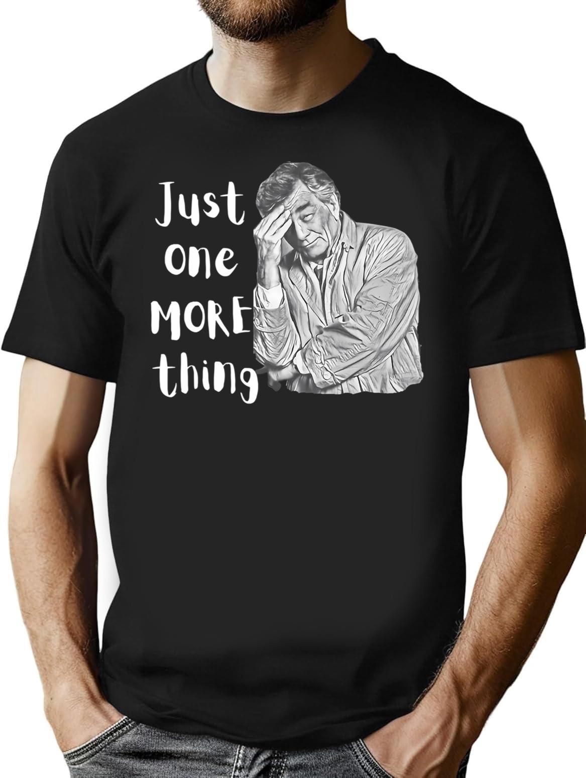 Funny Gifts For Columbo Fan Gift Multiverse T-Shirt - Black