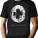 Funny Gifts For Kampf Sieg Oder Tod T-Shirt for Men & Women, T-Shirts Graphic Tee - Black