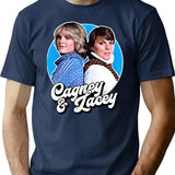 Funny Gifts For Retro Cagney And Lacey Tribute Gift For Fans T-Shirt - Navy