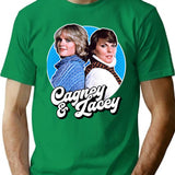 Funny Gifts For Retro Cagney And Lacey Tribute Gift For Fans T-Shirt - Green