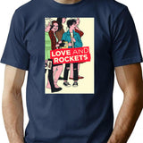 Funny Gifts Love And Rockets Gifts For Fan T-Shirt - Navy