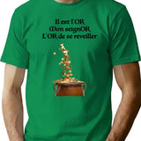 Funny Gifts Megalomania Beautiful Model Vintage Photograp T-Shirt - Green