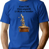 Funny Gifts Megalomania Beautiful Model Vintage Photograp T-Shirt - Blue