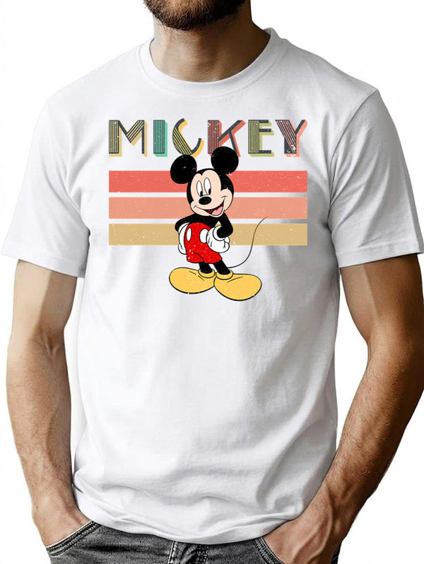 Funny Gifts Mic Key Vintage Cute Gift T-Shirt - White