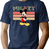 Funny Gifts Mic Key Vintage Cute Gift T-Shirt - Navy