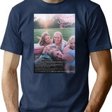 Funny Gifts The Virgin Suicides Retro Wave T-Shirt - Navy