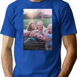 Funny Gifts The Virgin Suicides Retro Wave T-Shirt - Blue