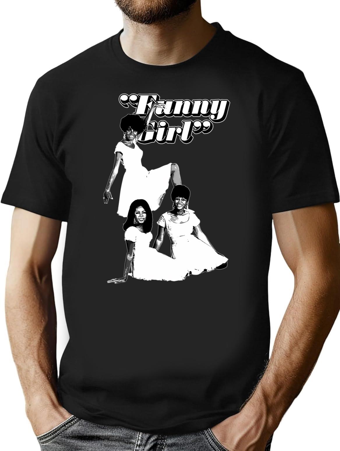 Funny Girl 1968 T-Shirt - Sarcastic Humor Graphic Tee - Black