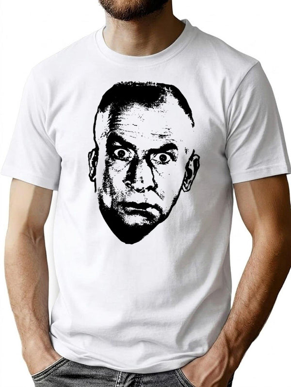 Funny Graphic Gift Louis De Funes Black Stencil More Then Awesome T-Shirt - White