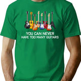 Funny Guitar Lovers Guitarist Bass Guitar Player Tshirt Gift T-Shirt - Green