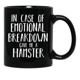 Funny Hamster Lover Shirt Gift For Men Women Kids Black Coffee Mug, Gift Coffee Mug - Black