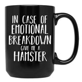 Funny Hamster Lover Shirt Gift For Men Women Kids Black Coffee Mug, Gift Coffee Mug - Black