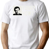 Funny How T-Shirt for Men & Women, T-Shirts Graphic Tee - White
