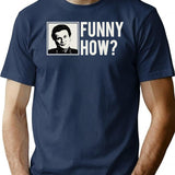 Funny How T-Shirt for Men & Women, T-Shirts Graphic Tee - Navy